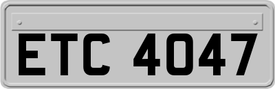 ETC4047
