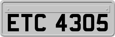 ETC4305