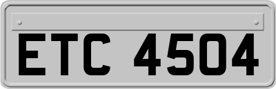 ETC4504