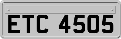 ETC4505