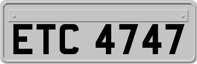 ETC4747
