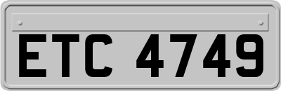 ETC4749