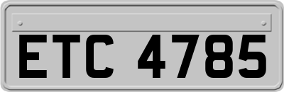 ETC4785