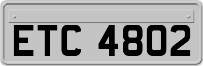 ETC4802