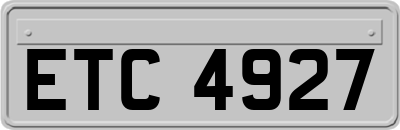 ETC4927