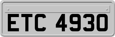 ETC4930