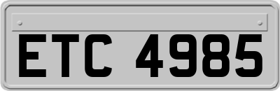 ETC4985