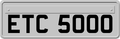 ETC5000