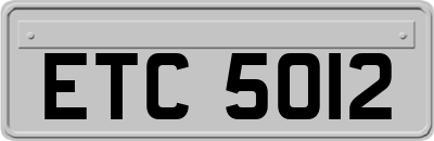 ETC5012