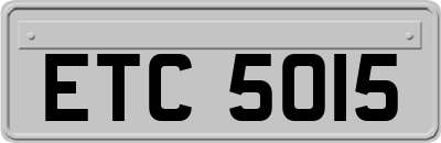 ETC5015