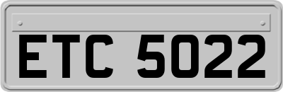 ETC5022