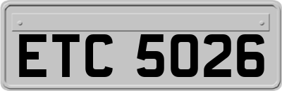 ETC5026