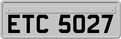 ETC5027