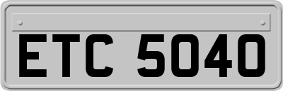 ETC5040