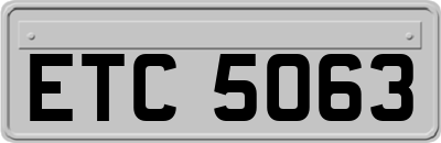 ETC5063