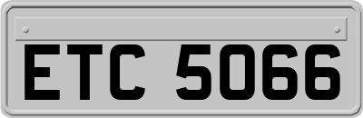 ETC5066