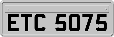 ETC5075