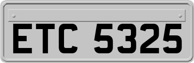 ETC5325