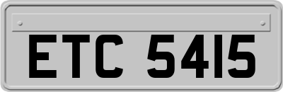 ETC5415
