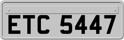 ETC5447