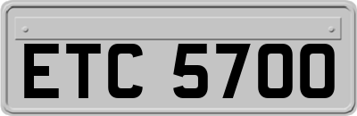 ETC5700