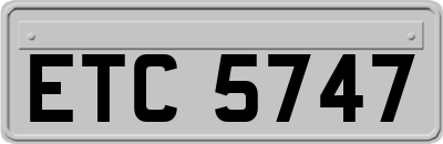 ETC5747