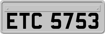ETC5753