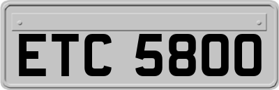 ETC5800