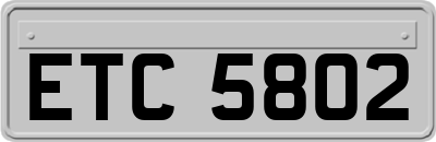 ETC5802