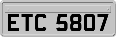 ETC5807