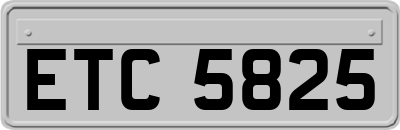 ETC5825