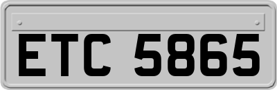 ETC5865