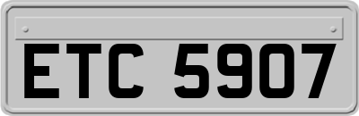 ETC5907