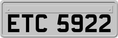 ETC5922