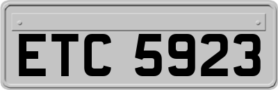 ETC5923