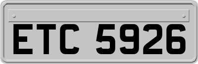 ETC5926