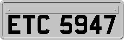 ETC5947