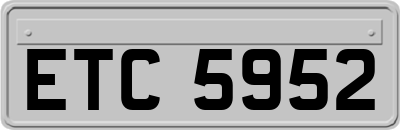 ETC5952