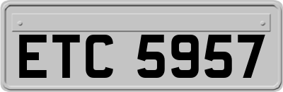 ETC5957