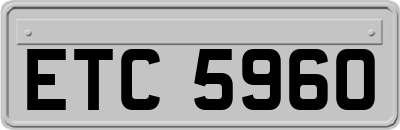 ETC5960