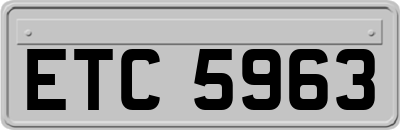 ETC5963