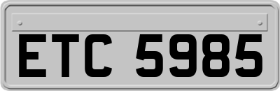 ETC5985