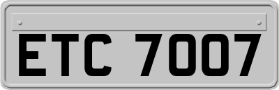 ETC7007