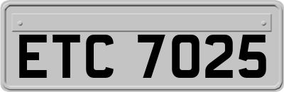 ETC7025