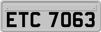 ETC7063