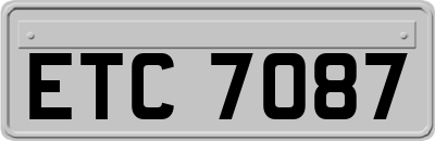 ETC7087