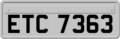 ETC7363