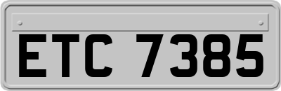 ETC7385