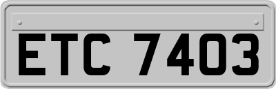 ETC7403
