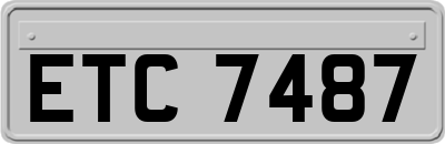 ETC7487